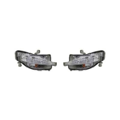 New Daytime Running Light Pair Fits Toyota Corolla Le 17-18 To2563102 8144002020 thumbnail 3