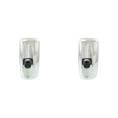 New Chrome Door Mirror Pair Fits Freightliner Heavy Duty Truck Columbia 2004-16 thumbnail 4