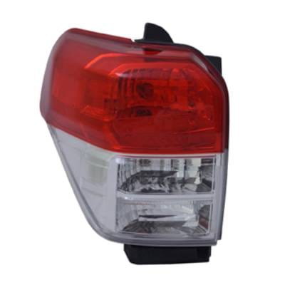 New Chrome Left Tail Light Compatible With Toyota 4Runner 2010 2011 2012 2013 By Part Numbers thumbnail 4