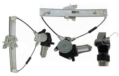 New Left Rear Power Window Regulator Compatible With 2005-2007 Mercury Mariner Fo1550116 thumbnail 4