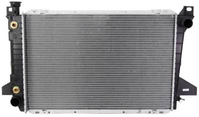 New Radiator Assembly Compatible With Ford 87-97 Bronco F150 F250 F350 F450 5.0L 5.4L 45.8L V8 thumbnail 3