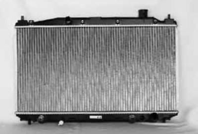 New Radiator Assembly Compatible With Honda 03-05 Civic 1.3L L4 1339Cc 19010Pzaa51 Ho3010184 2663 thumbnail 4