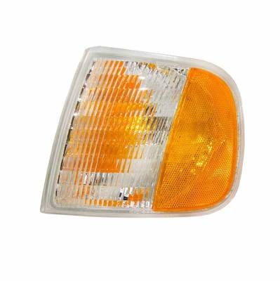 New Front Left Turn Signal Light Compatible With Ford F-250 1997 Fo2521132 F65z-13200-Ad Fo2520132 thumbnail 5