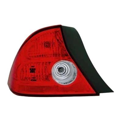 New Left Driver Side Tail Light Compatible With Honda Civic Coupe 2004 2005 Ho2800155 33551-S5p-A11 thumbnail 5