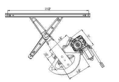 New Front Right Window Regulator Compatible With 95-01 Ford Explorer Sport Trac Fo1351157 83125 thumbnail 6