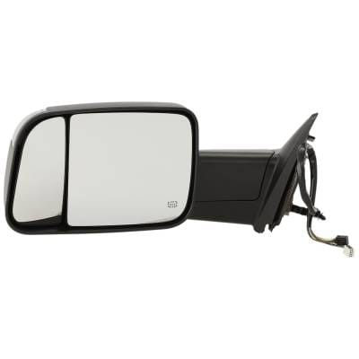Left Side Tow Mirror Compatible With 2015-2018 Ram 2500 3500 Pickup Power Fold Heated Signal Light thumbnail 2