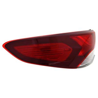 New Drivers Led Outer Tail Light Compatible With Hyundai Sonata Limited 2.0T Sedan 2019 By Part thumbnail 8