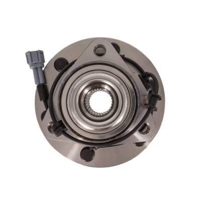 Front Hub Bearing Assembly Compatible With 2008-2012 Nissan Armada Titan 6-Lug Abs 40202-Zr00a thumbnail 6