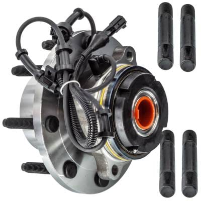 Front Hub Bearing Assembly Compatible With 1999-2005 Ford F-350 Super Duty Excursion 4-Lug Abs thumbnail 2