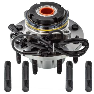 Front Hub Bearing Assembly Compatible With 1999-2005 Ford F-350 Super Duty Excursion 4-Lug Abs thumbnail 4