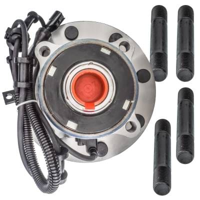 Front Hub Bearing Assembly Compatible With 1999-2005 Ford F-350 Super Duty Excursion 4-Lug Abs thumbnail 8