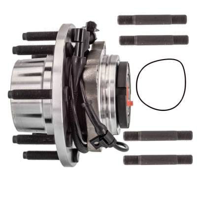 Front Hub Bearing Assembly Compatible With 1999-2005 Ford F-250 Super Duty Excursion 4-Lug Abs thumbnail 2