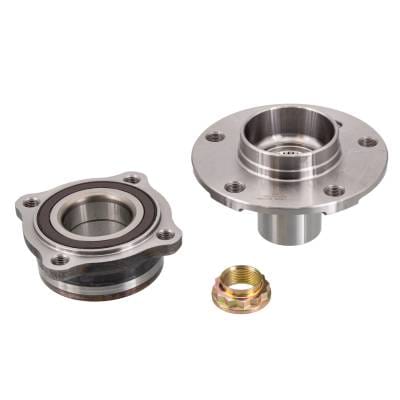 Rear Spindle Hub Assembly Compatible With 2009-2015 Bmw 750Li 2009-2015 Bmw 750I 2010-2017 Bmw 535I thumbnail 2