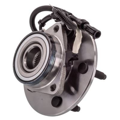 Front Hub Bearing Assembly Compatible With 2000-2002 Lincoln Navigator 3-Lug Abs 515031 Bolt-On thumbnail 2