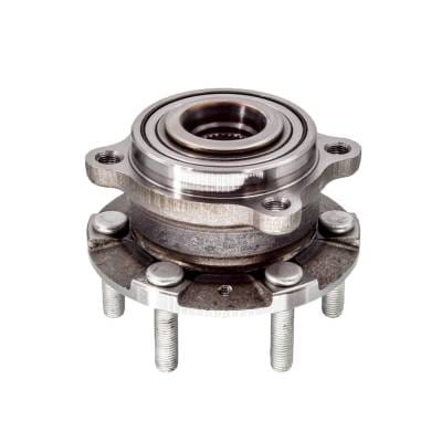 Front Hub Bearing Assembly Compatible With 2009-2011 Kia Borrego 6-Lug Without Abs 512415 Bolt-On thumbnail 4