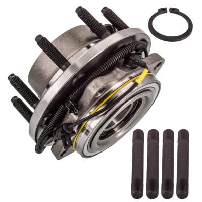 Front Hub Bearing Assembly Compatible With 2005-2010 Ford F-350 Super Duty F-450 F-550 4-Lug Abs thumbnail 4