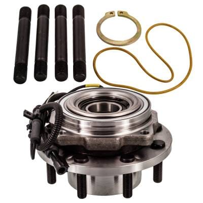 Front Hub Bearing Assembly Compatible With 2005-2010 Ford F-350 Super Duty 8-Lug Abs 515082 Bolt-On thumbnail 4