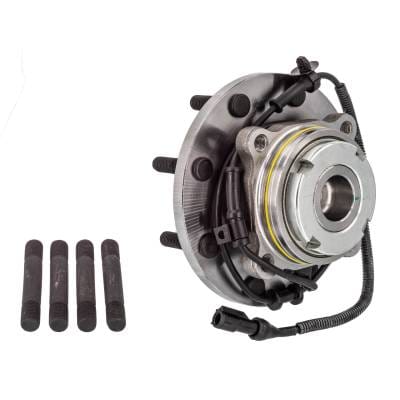 Front Hub Bearing Assembly Compatible With 1999-2004 Ford F-450 Super Duty F-550 4-Lug Abs thumbnail 2