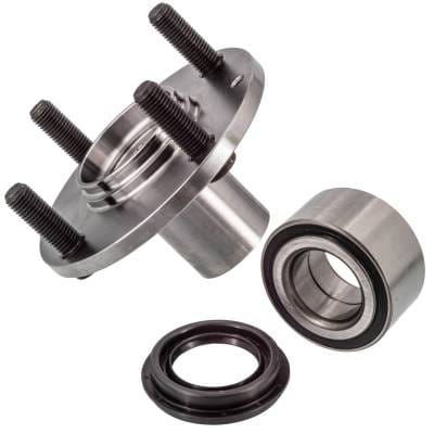 Front Hub Bearing Repair Kit Compatible With 1986-1989 Honda Accord 518505 Bolt-On Direct Fit Driver thumbnail 2