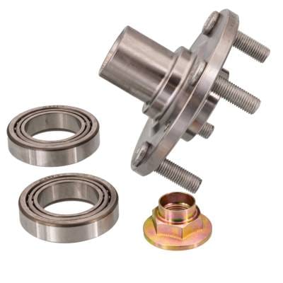 Rear Spindle Hub Assembly Compatible With 2003-2005 Kia Rio Fwd 4-Lug Abs Pre-Assembled Direct thumbnail 2