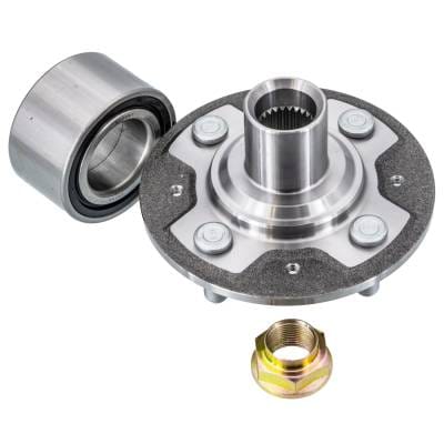 Rear Spindle Hub Assembly Compatible With 2007-2008 Honda Fit 2010-2014 Honda Insight Fwd 4-Lug Abs thumbnail 2