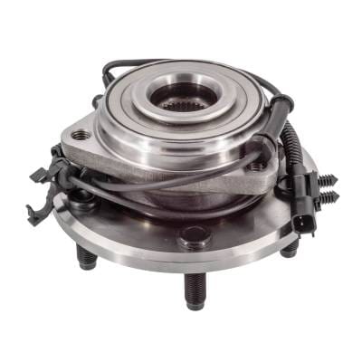 Front Hub Bearing Assembly Compatible With 2007-2010 Jeep Wrangler 5-Lug Abs 513272 Bolt-On Direct thumbnail 2