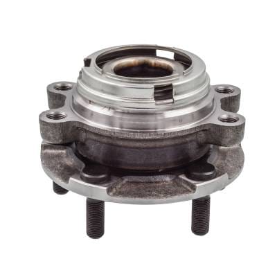 Front Hub Bearing Assembly Compatible With 2003-2009 Nissan Quest 5-Lug Without Abs 513310 Bolt-On thumbnail 2