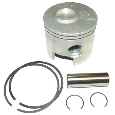 Port Side .020 Over Piston Kit With Rings Compatible With 1994-2006 Mercury Mariner V6 3.0L 2-Stroke thumbnail 2