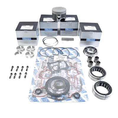 New 60 Deg Standard Powerhead Rebuild Kit Compatible With Johnson/Evinrude 4 Cyl 3.600 Bore 60