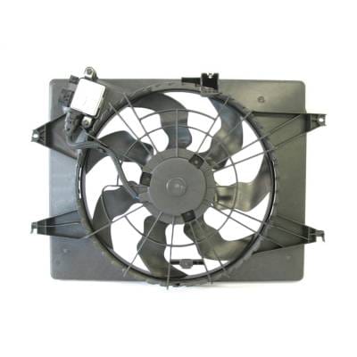 New Dual Radiator & Condenser Fan Fits Hyundai Sonata Hybrid Ltd 13-15 Hy3115149 thumbnail 4