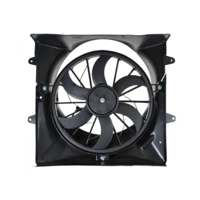 New Dual Radiator And Condenser Fan Compatible With Jeep Grand Cherokee 4.0L 52079528Ab 52074491Ab thumbnail 3