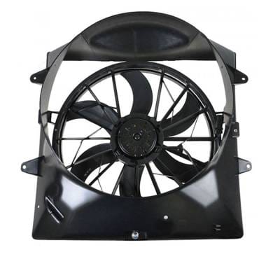 New Dual Radiator And Condenser Fan Compatible With Jeep Grand Cherokee 4.0L 52079528Ab 52074491Ab thumbnail 7