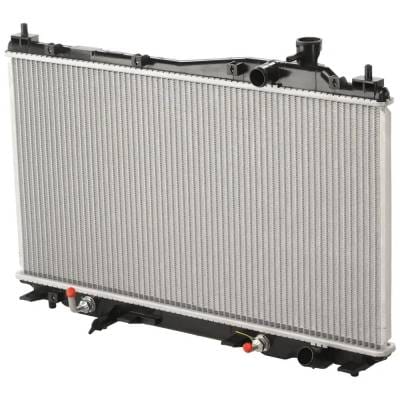 New Aluminum Radiator Compatible With Acura Honda Civic Hx 4 Cyl 1.7L Civic Lx 4 Cyl 1.7L El Base 4 thumbnail 4