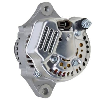 Alternator Compatible With 12V 55 Amp OEM 7512B Solid 2.472In 62.8Mm Negative Direct Fit Replacement thumbnail 4