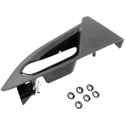 Front Driver Side Interior Door Handle Compatible With 2009-2013 Cadillac Cts Chrome Lever Without thumbnail 2