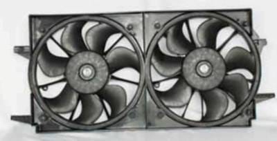 New Dual Radiator Condenser Fan Assembly Compatible With 99-04 Oldsmobile Alero 88986473 620090 thumbnail 6