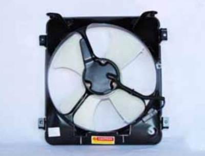 New Ac Condenser Fan Assembly Compatible With Honda Civic 1.6L L4 1590Cc Cid 1996 1997 1998 thumbnail 6