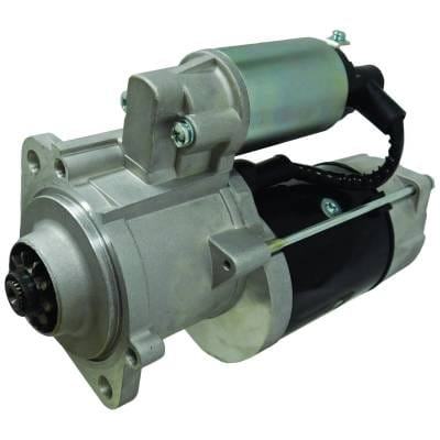 12V Starter Motor Compatible With Pel Job Eb706 Eb706c Eb706cv Eb706p Eb706pv Excavator Ranger G30 thumbnail 2