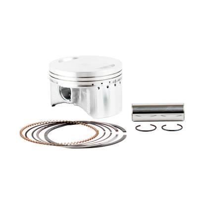 Piston Kit 0.25Mm Over Compatible With 2000-2006 Yamaha Kodiak 400 Yfm400 401Cc 84.75Mm Sohc thumbnail 2