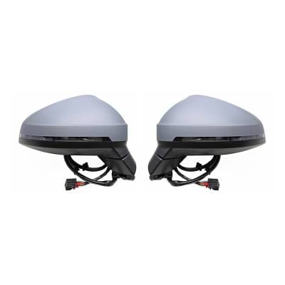 New Left Driver & Right Passenger Side Door Mirror Compatible With 2017-2023 Audi A4 Audi A4 Quattro thumbnail 4