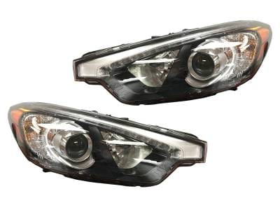 Headlight Assembly Left Driver Side And Right Passenger Side Compatible With 2014-2015 Kia Forte thumbnail 5