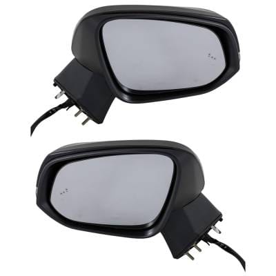 New Left Driver & Right Passenger Side Door Mirror Compatible With 2019-2024 Toyota Rav4 Toyota Rav4 thumbnail 4