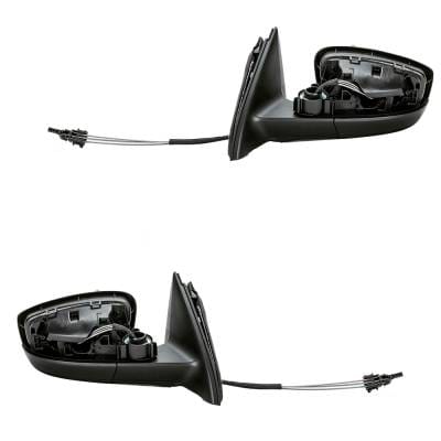 New Left Driver & Right Passenger Side Door Mirror Compatible With 2011-2018 Volkswagen Jetta 5C6 thumbnail 4