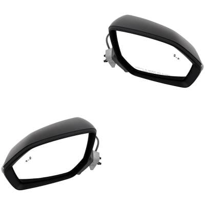 New Left Driver & Right Passenger Side Door Mirror Compatible With 2020-2022 Hyundai Palisade Power thumbnail 2