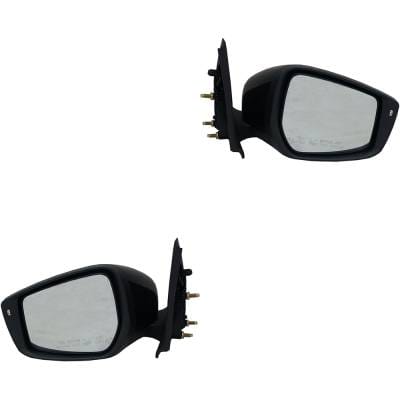 New Left Driver & Right Passenger Side Door Mirror Compatible With 2015-2017 Nissan Versa Power thumbnail 4