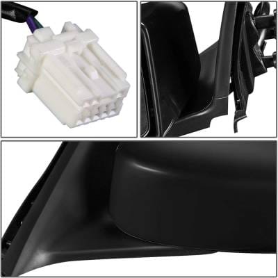 New Left Driver Side Door Mirror Compatible With 2003-2007 Infiniti G35 Power In1320106 K6302-Am805 thumbnail 6