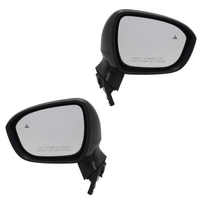 New Left Driver & Right Passenger Side Door Mirror Compatible With 2021-2022 Nissan Rogue Power thumbnail 2