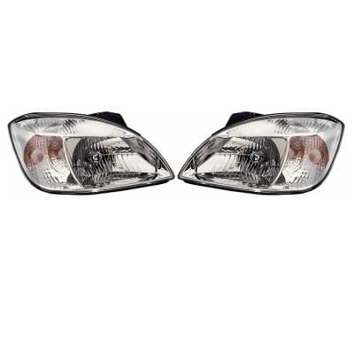 Halogen Headlight Assembly Left Driver Side And Right Passenger Side Compatible With 2009-2011 Kia thumbnail 2