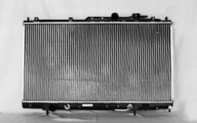 New Radiator Compatible With 1999-2002 Mitsubishi Galant 2.4L L4 2351Cc Automatic Transmission thumbnail 4