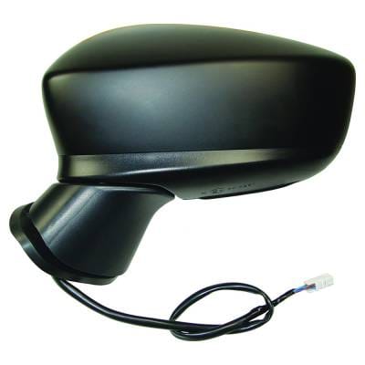New Left Driver Side Door Mirror Compatible With 2014-2016 Mazda 3 Power Bhn9-69-1N7 Bhn9691n7 thumbnail 2